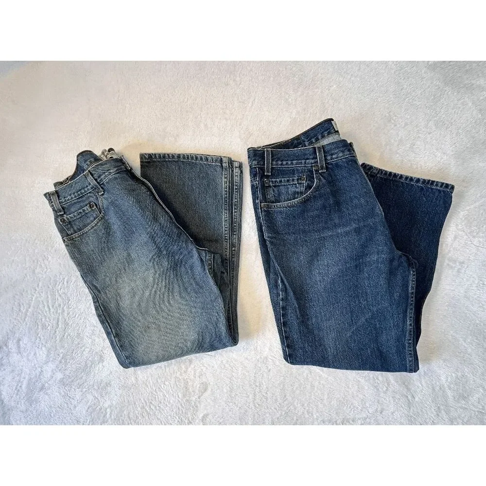 Levi Strauss Signature Jean Lot of Two Size W38 X L29 Relaxed & Regular Fit